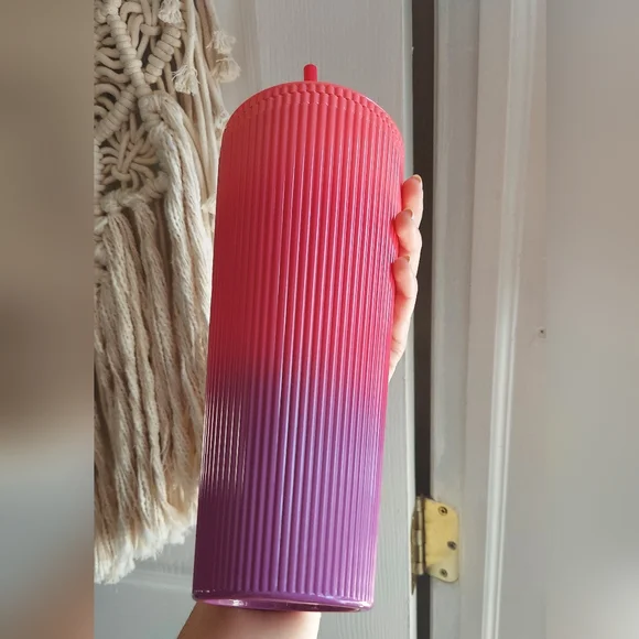 Starbucks Pink and Purple Ombre Tumbler - Picture 5 of 5